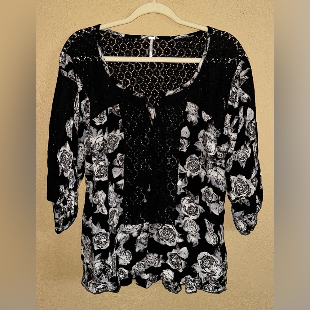 Free People Moon River Blouse